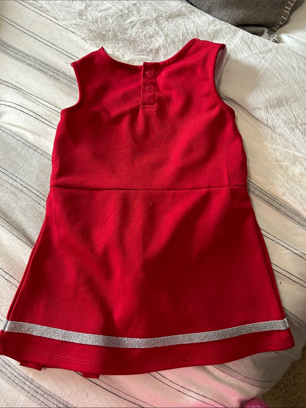 USC 3T Red & White Cheerleader Dress - Picture 2 of 3